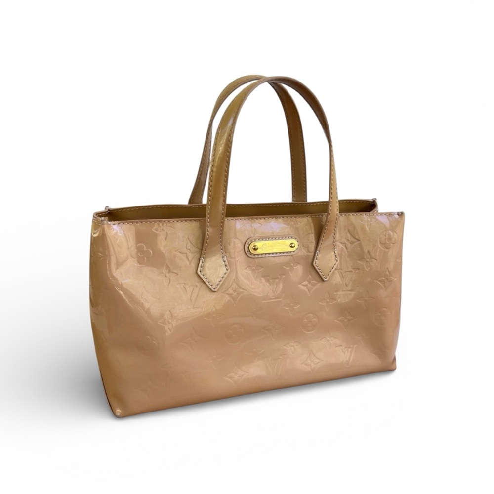 Authentic Louis Vuitton Wilshire classic monogram vernis handbag - Picture 1 of 13